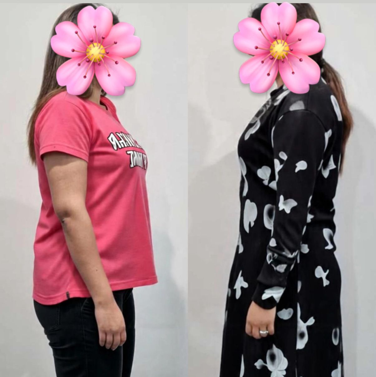 Client transformation before and after