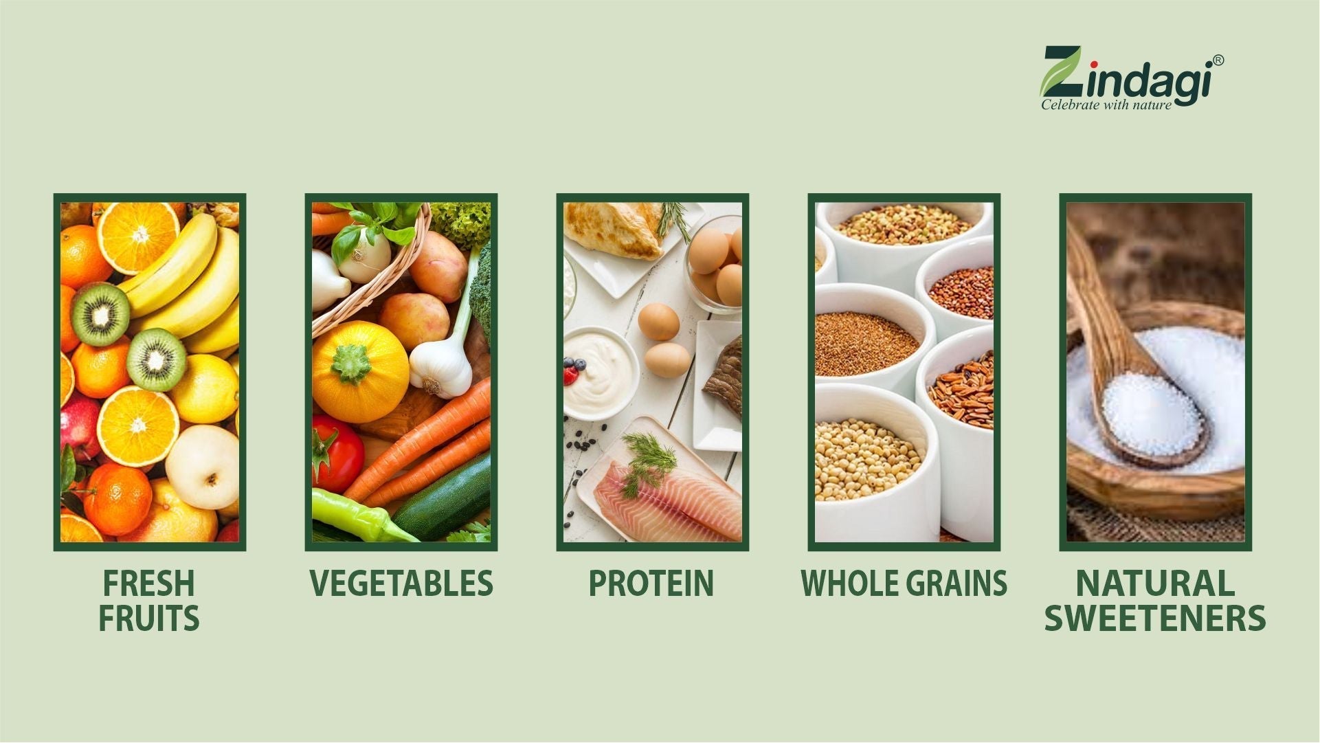 Enjoying a healthy meal