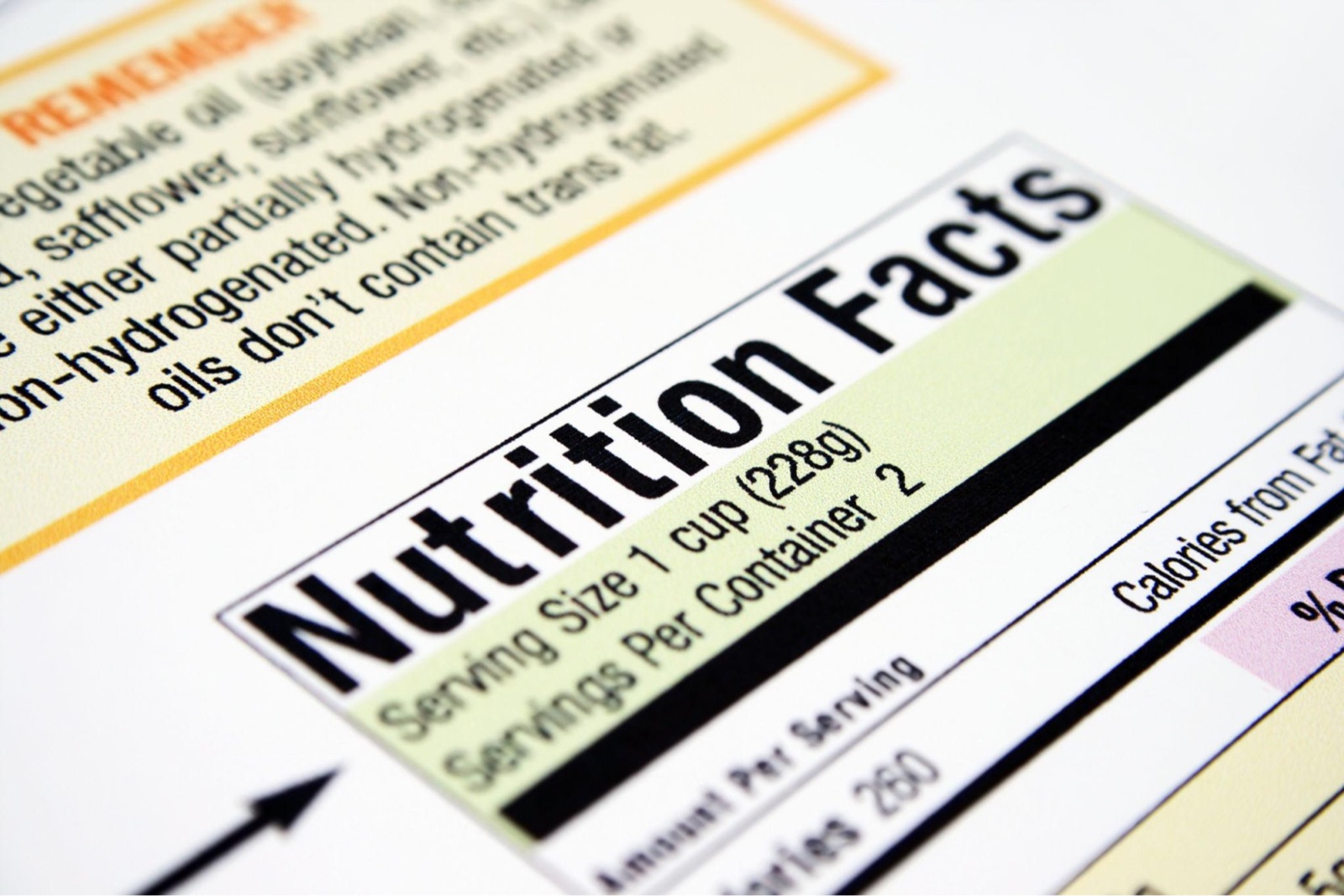 Food labels